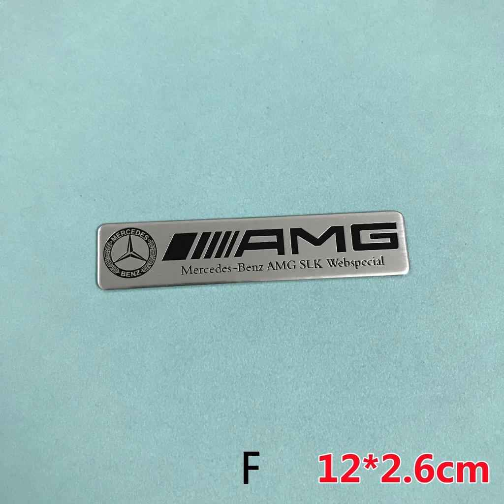 New Car Emblem Sticker Accessories Mercedes Benz AMG Brabus Maybach Smart W204 GLC CLA GLK W205 W203 W206 W108 W124 W126 W140
