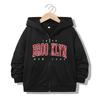Kids Zipper Hoodie Funny Casual Brooklyn New York Letter Hoodies Jackets Boys Girls Zip Up Sweatshirt Children Hoodies