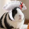 Cats Cosplay Hat With Dumpling  Soft   Holidays And Celebration Cosplay Headwear Pet Hat   Small Animal