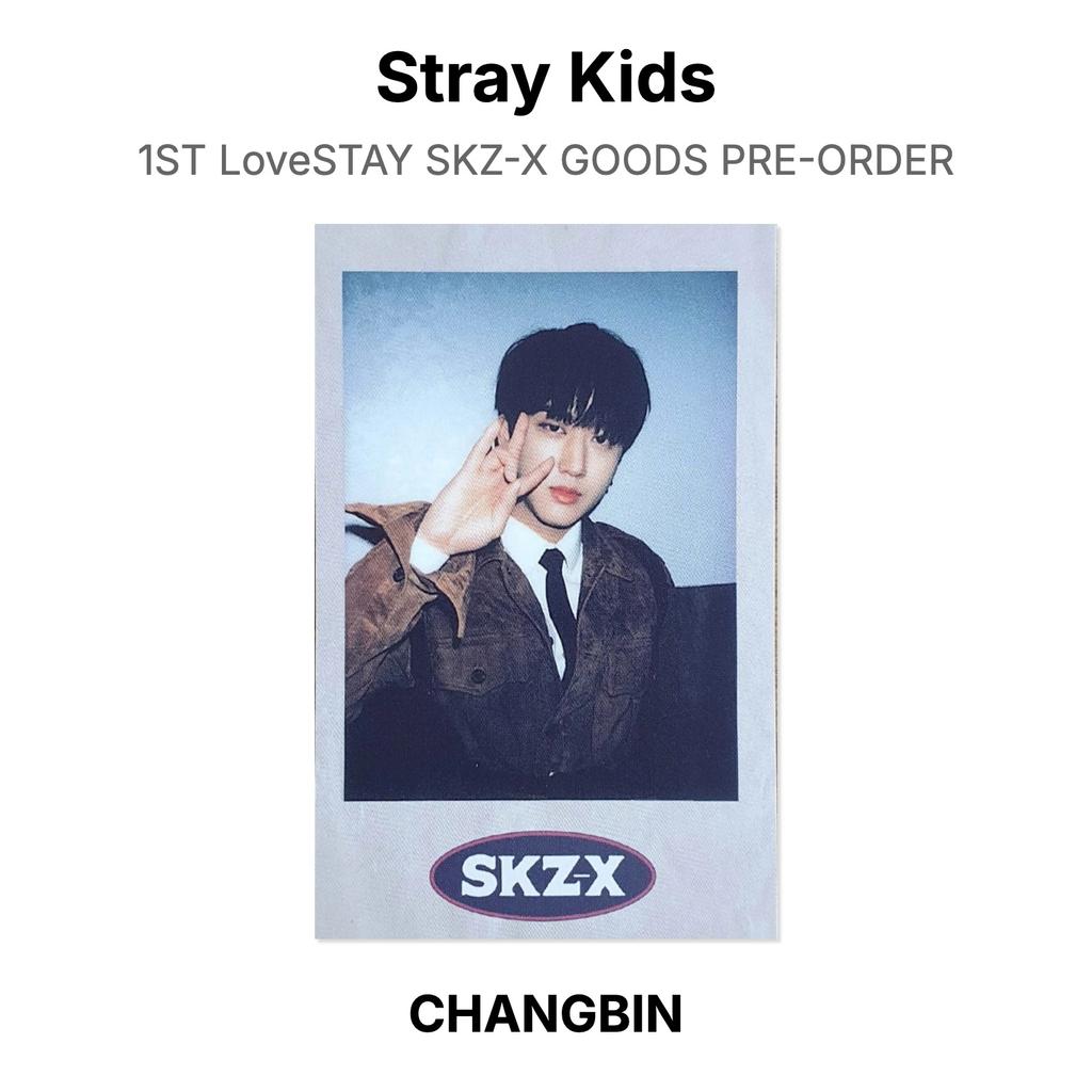 Stray Kids 1ST LoveSTAY SKZ-X GOODS PRE-ORDER Official Photocard