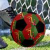 A Custom-made, Machine-stitched Size 5 Soccer Ball with Your Photo Makes The Perfect Gift.