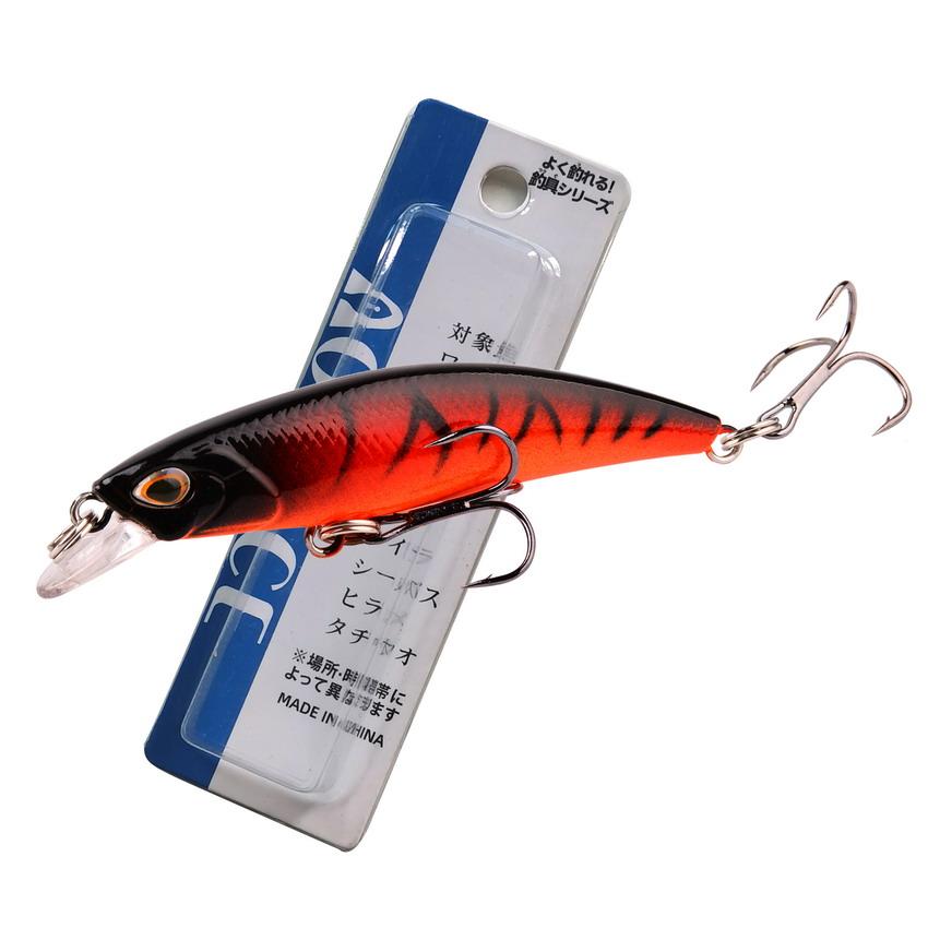 1Pcs Laser Slow Minnow Fishing Lure Wobbler Crankbait Isca Artificial Hard Bait Carp Mini Fishing Lures Pesca Tackle