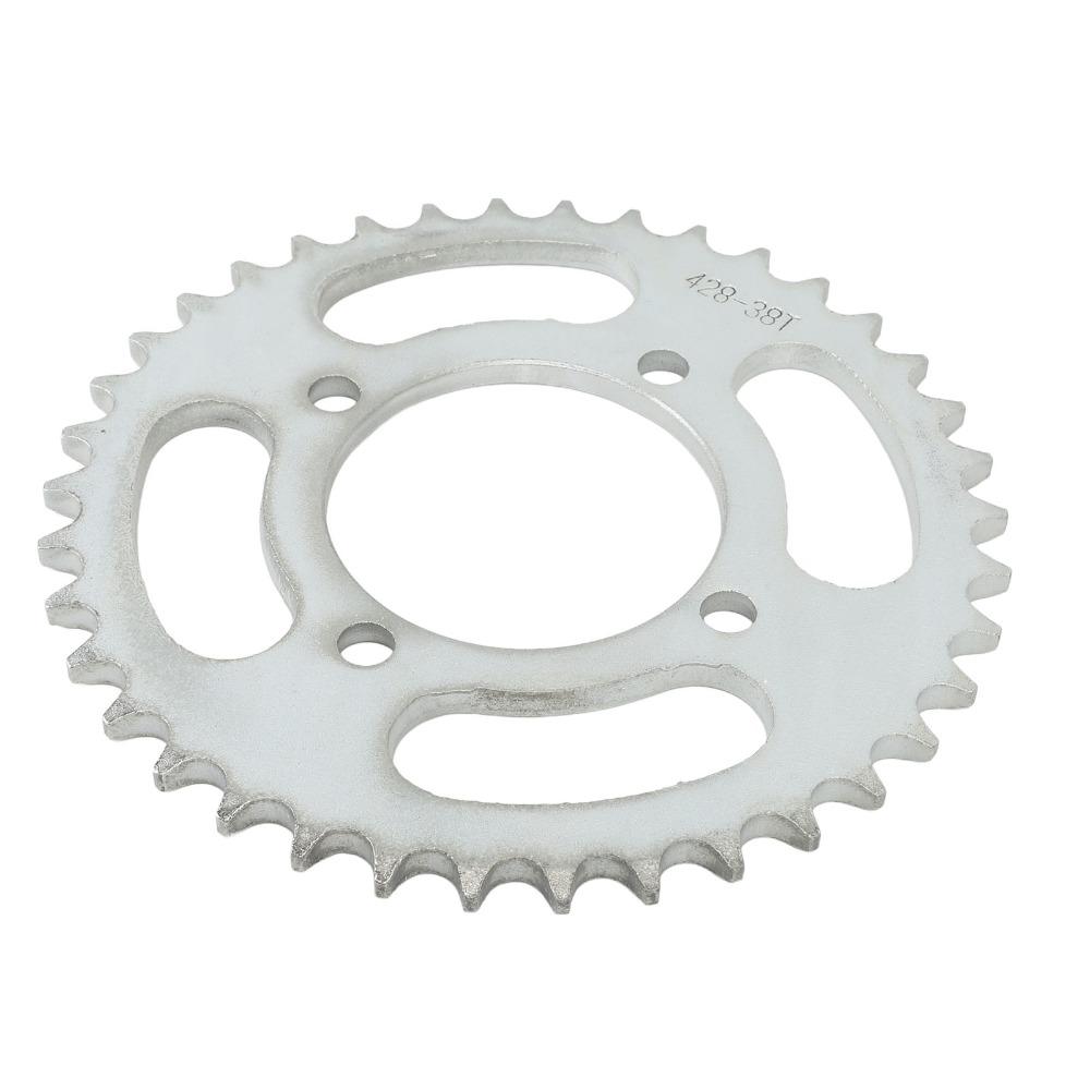 Inner 64mm Rear Chain Sprocket 428 38T Rear Drive Sprocket Durable Rear Sprocket Motorcycles