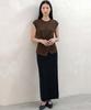 KIMDOH Basso Twist Top Brown