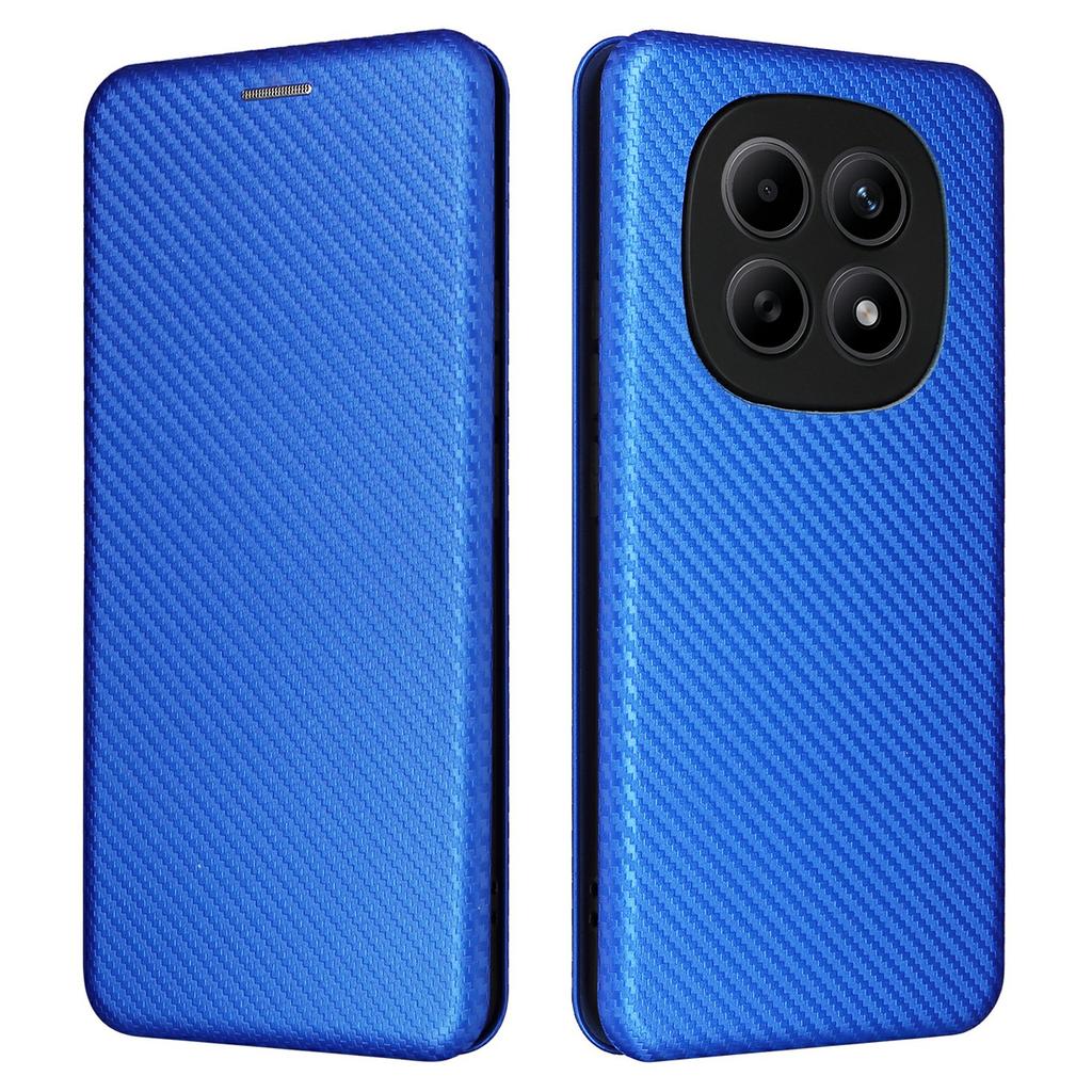 Phone Case For Xiaomi Poco M8 5G / Redmi Note 15 5G (Global) / 15 4G (Global) Carbon Fiber Texture Drop-Proof PU Leather Phone Cover