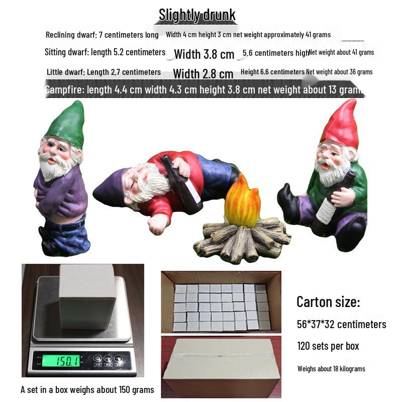 

Cross-Border Christmas Gnome Figurines: Personalized Elf Resin Crafts & Micro-Landscape Ornaments