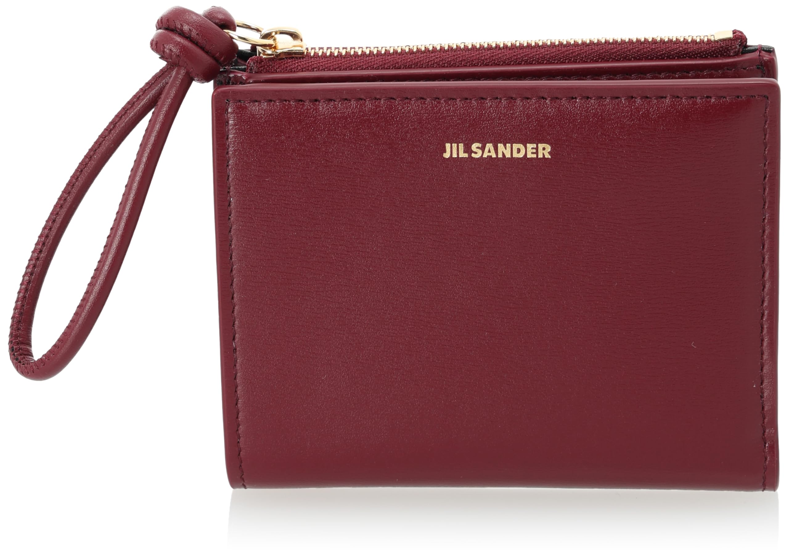 

Bifold Wallet J07UI0016P4841 MINI FRENCH WALLET GIRO GARNET RED [Jil Sander] Women s [Item]