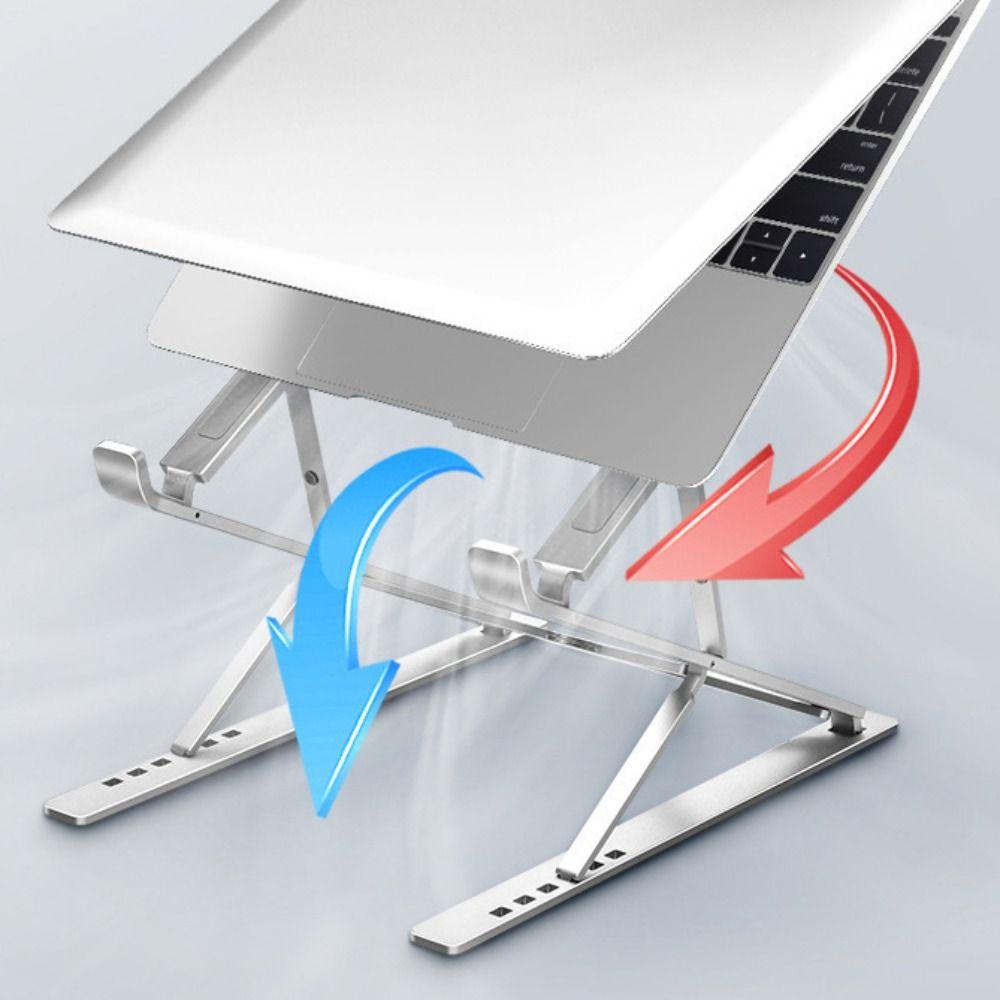 Double Layer Notebook Holder Foldable Notebook Support Holder Wear Resistant Laptop Stand  Desktop