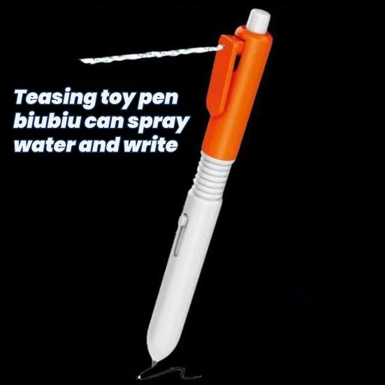 Pen That Sprays Water 2-in-1 Prank Retractable Pen with Water Spray Function Writable Squirt Pen for Kids School Supplies