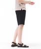 CHASECULT Men'S Cool Touch Relax Elastic Waist Shorts - Black