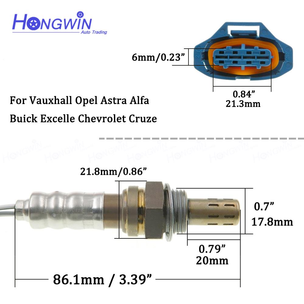 NEW Oxygen Sensor For 11-15 Chevrolet Aveo Cruze Sonic Trax Epica Orlando 1.8L Buick Excelle 55566650 55566648 55562206 55562205
