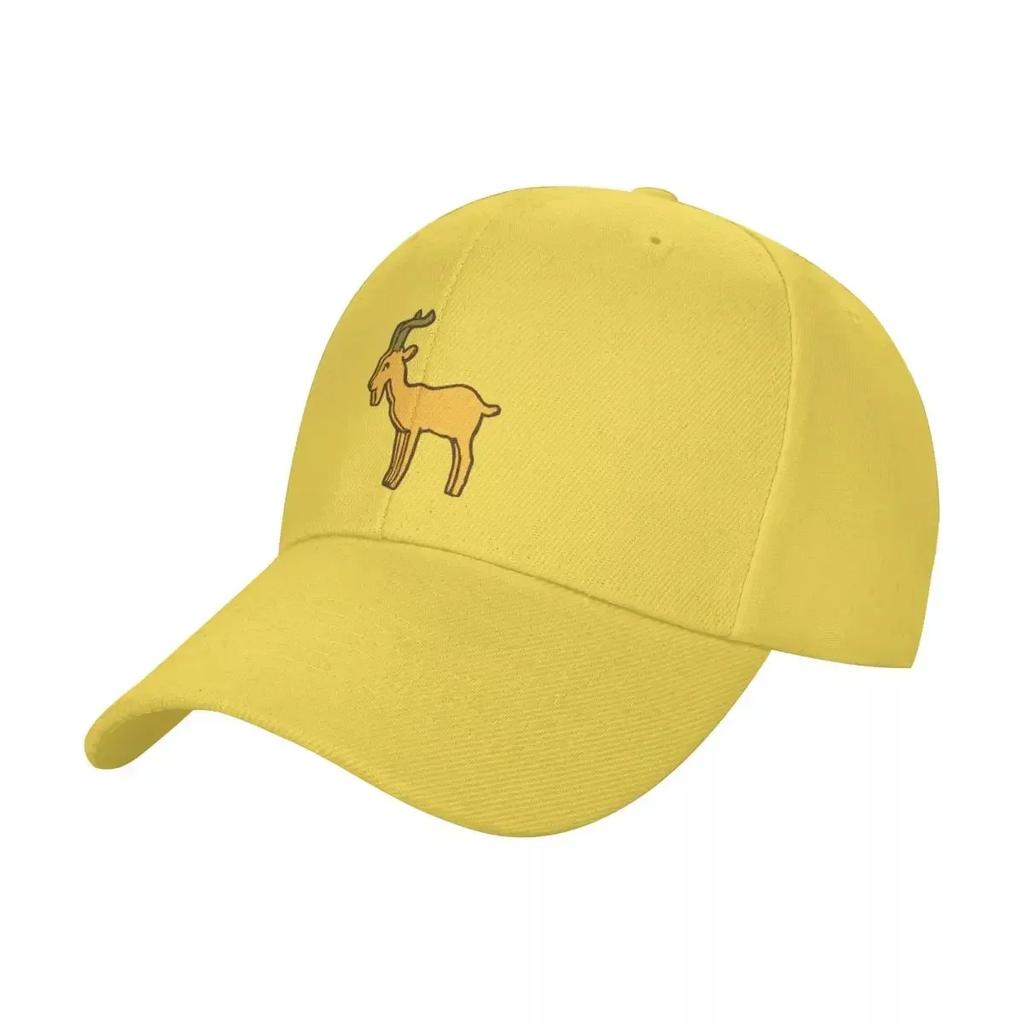 Golden GOAT Baseball Cap Hood Hip Hop Visor Mountaineering Female Mens