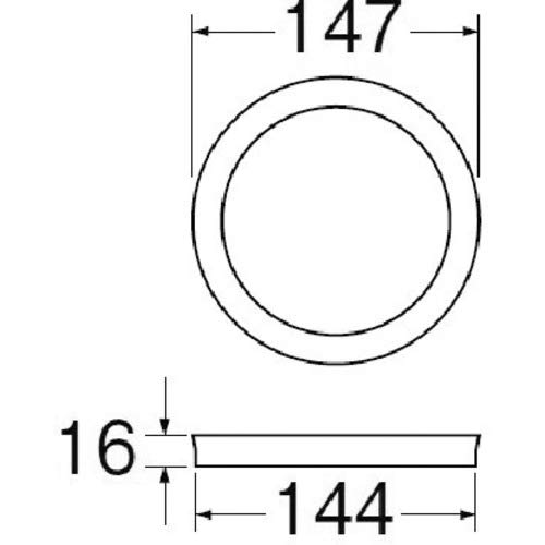 SANEI Chrysanthemum Split Sink Lid for BL-Style Sinks, 145mm, PH63A-9