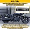 Exhaust Muffler Pipe Heat Shield Cover Protector For Harley Motorcycle Black