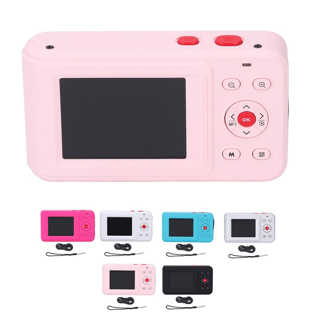Digital Camera 72MP 2.5K Video Output Dual Screen Compact Camera 16X Zoom Autofocus Selfie Camera fo