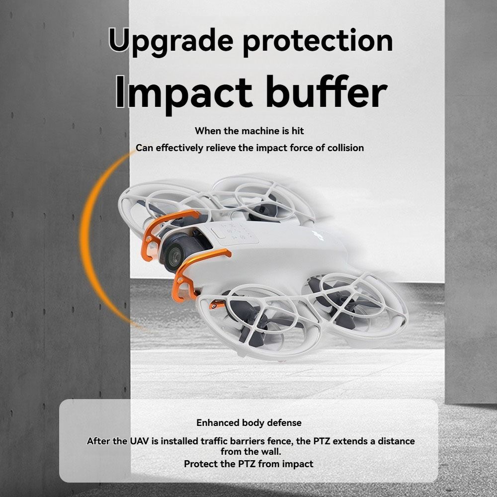 Ochranná lišta z hliníkové slitiny Ochrana objektivu proti kolizi pro příslušenství dronu DJI Neo