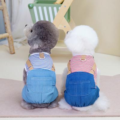 Thin Dog Clothes Casual Style One-piece Overalls Pet Surgical Clothes Cat Neutering Clothes Small Dog Pet Clothes