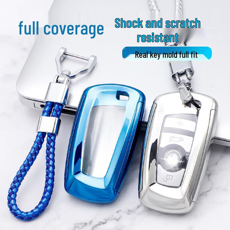 BMW 5 Series 7-Button Car Key Protective Shell