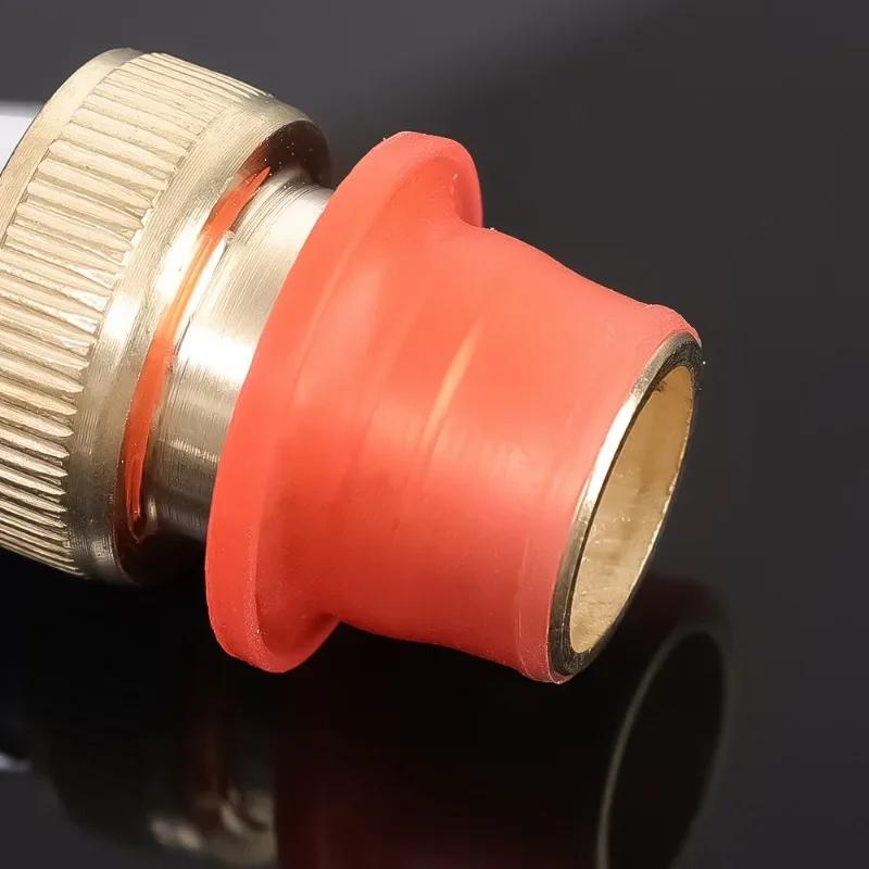 

30Pcs Faucet Leak-Proof Sealing Gasket Rubber Pipe Sealing Washer Silicone Raw Tape Triangle Valve Hose Plumbing Fitting Plug 30 Mixed color