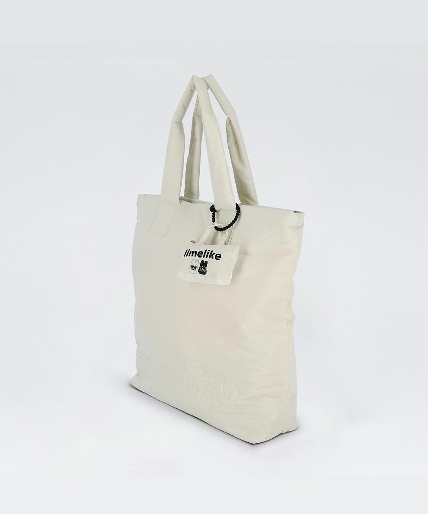 Limelike Bessie Padded Bag_Cream