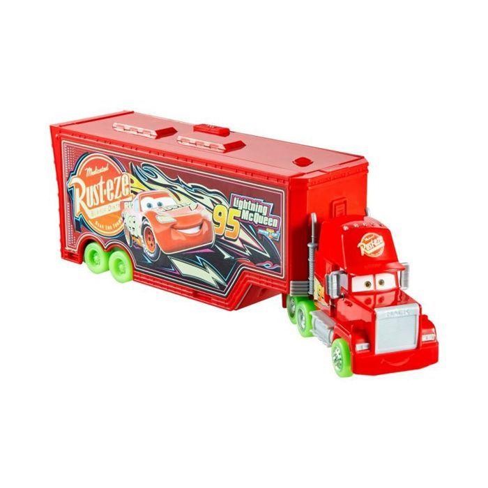 Véhicule miniature - mattel - coffret cars mack transformable - bolides lumineux - 4 ans - mixte