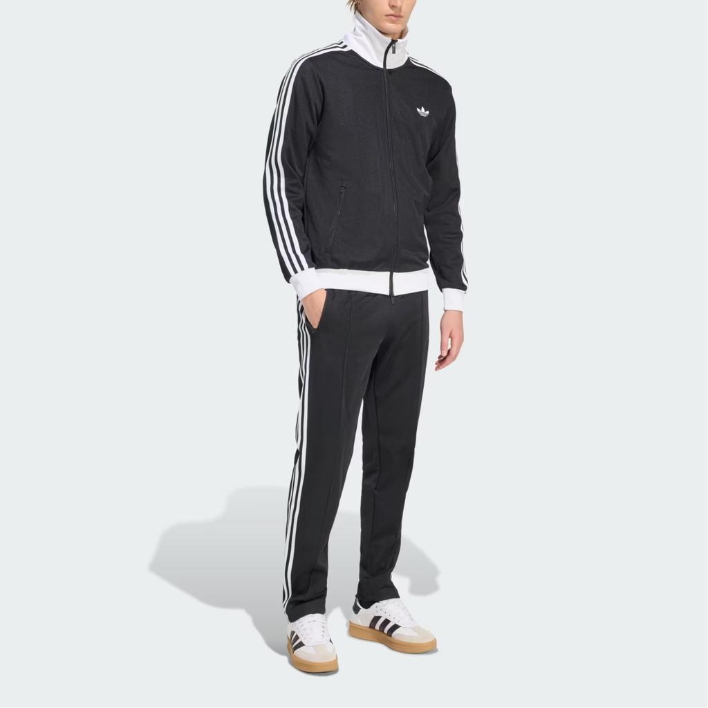 Adidas Originals Adicolor Series FW25 Sport Comfortable Skin-Friendly Stand Collar Slim Jacket Men jackets KE3527