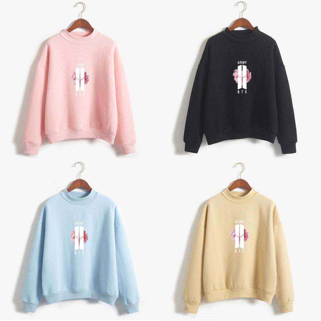 Kpop Bangtan Boys Bts Bloom Army Love Yourself Women Sweater With Comfortable Fabric And Stylish Design