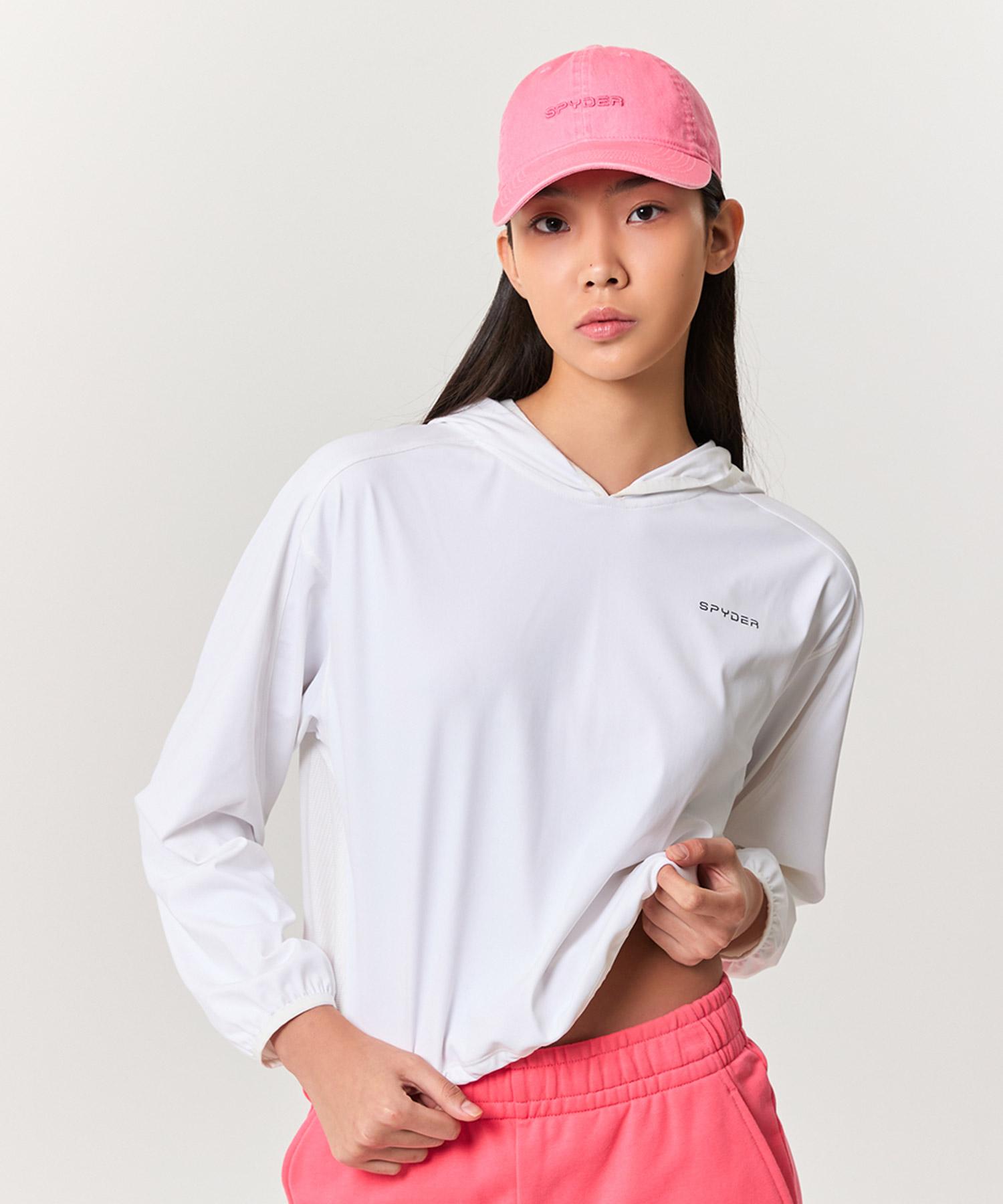 Spyder Women S Semi-Crop Hoodie Spjpcnhd351Wowh White/085