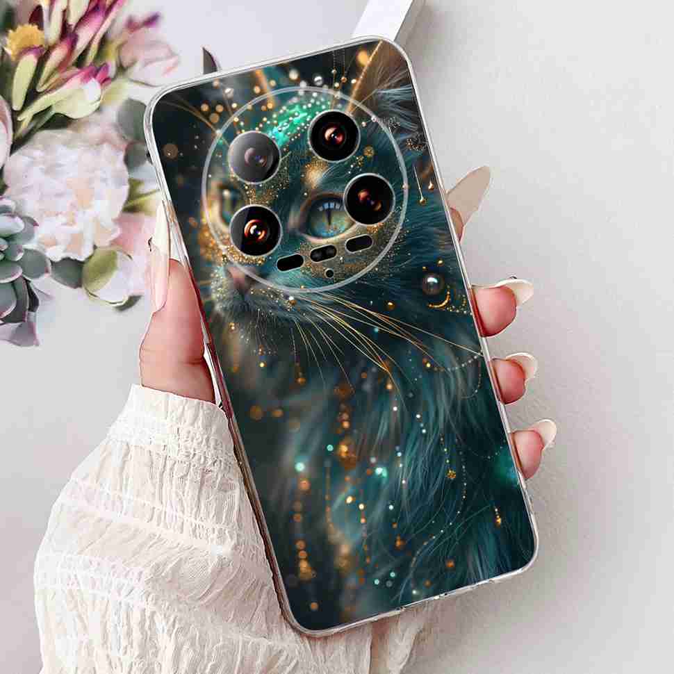 Case For Xiaomi 14 Ultra Butterfly Silicone Soft Phone Cover For Xiaomi Mi 14 Mi14 Ultra Shockproof Back Fundas Xiaomi 14Ultra