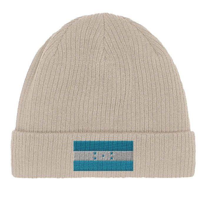 Bonnet Drapeau Honduras en Beige