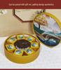 LED Handheld Folding Lantern Desk Lamp - Creative Paper Cutting Gift for Spring and Lantern Festivals