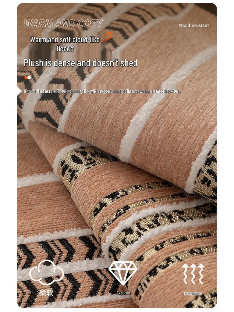 Transborder High-End Non-Slip Leather Sofa Cushion Cover for All Seasons 2026