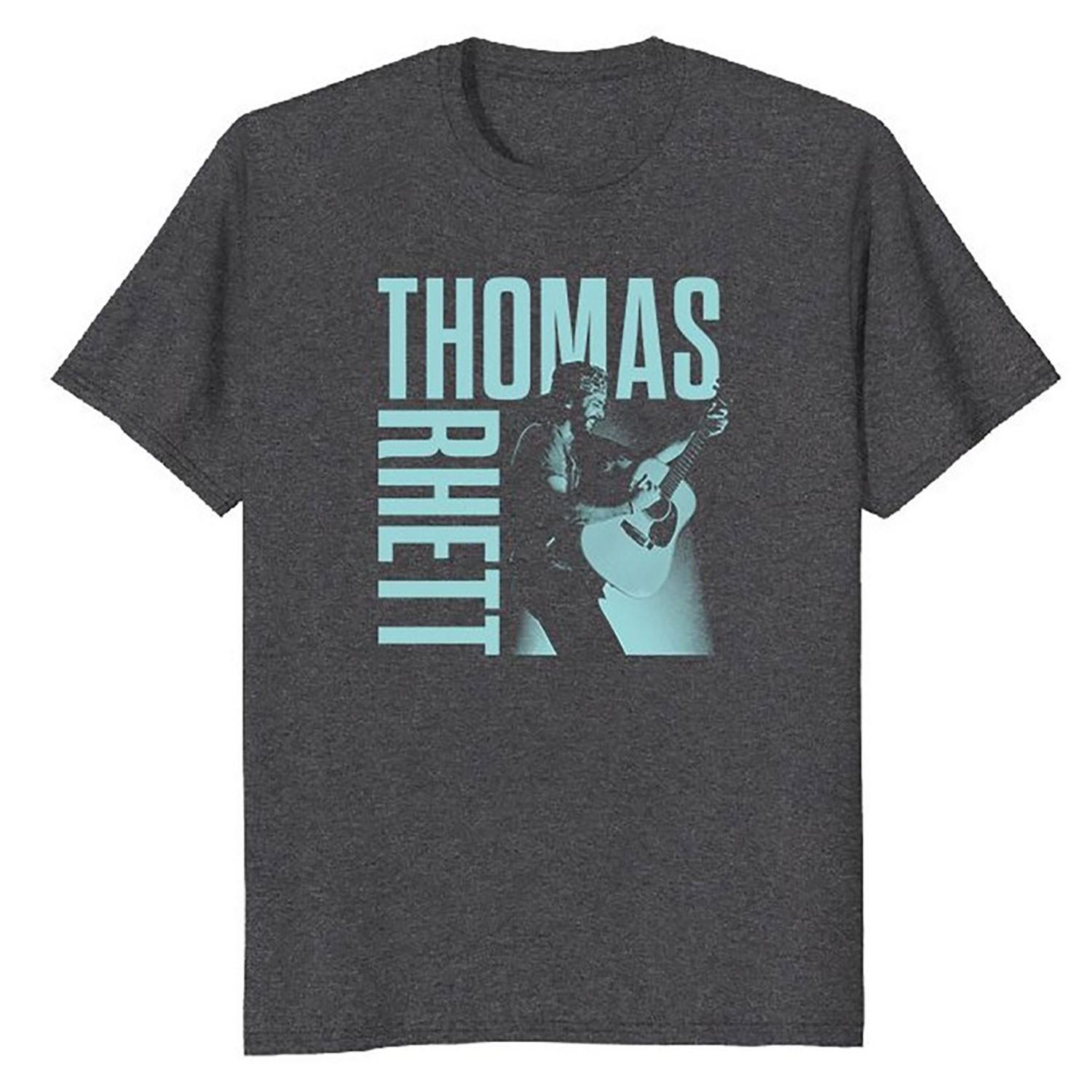 Men s Thomas Rhett Live Tee T-shirt Small Heather Charcoal S