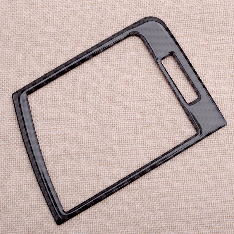 2pcs Carbon Fiber Dashboard Side Air Vent Outlet Trim Frame Cover Fit For BMW 3 Series E46 1998-2005