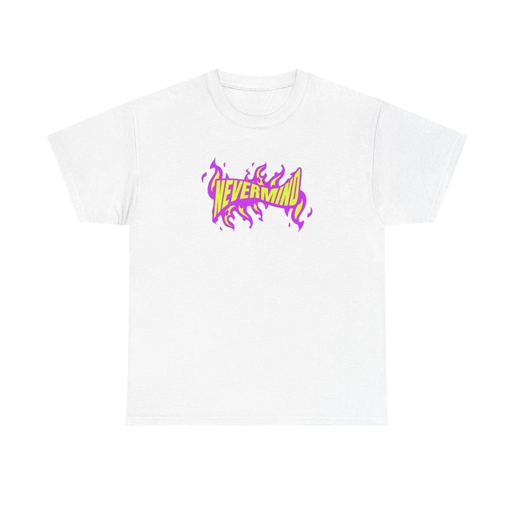 Nevermind Skateboarding Graphic T-Shirt Unisex Heavy Cotton Tee
