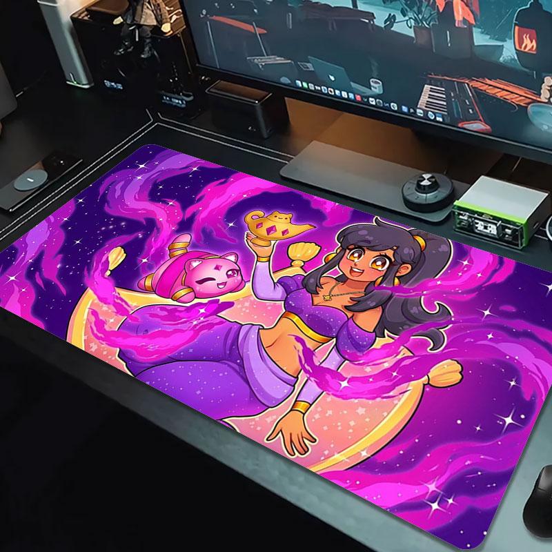 Aphmau Large Size Mouse Pad Large Gaming Table Cushion Non-slip Laptop Tablet Big Mousepad XXL Mat Mini PC Playmat With Lock edge