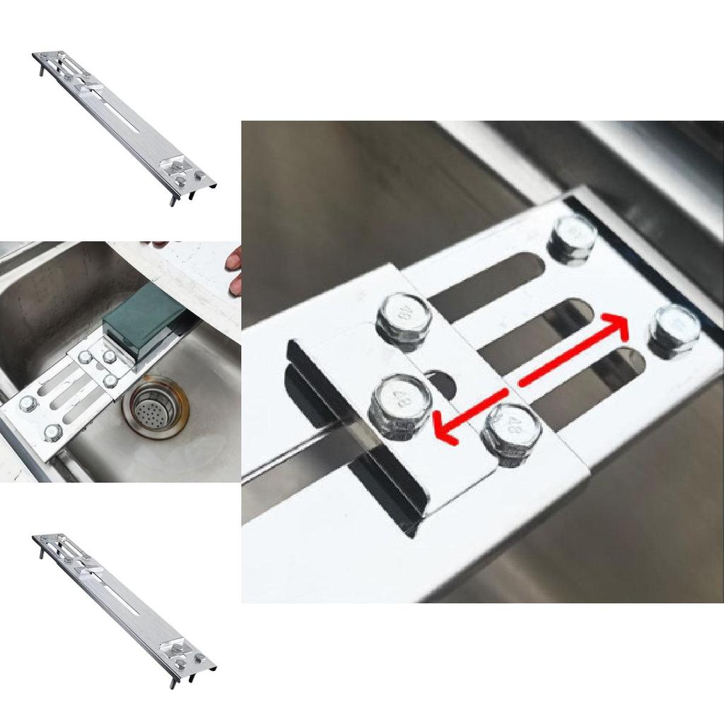 Adjustable Rust-resistant Stainless Steel Sharpening Rack For Efficient Blade Maintenance