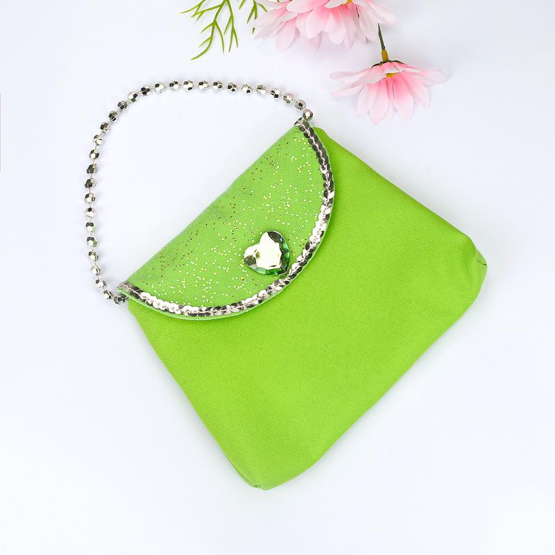 Princess Clothes Matching Cute Exquisite Bag Peach Heart Snowflake Cartoon Kids Coin Purse Crown Magic Wand Accessories Gift