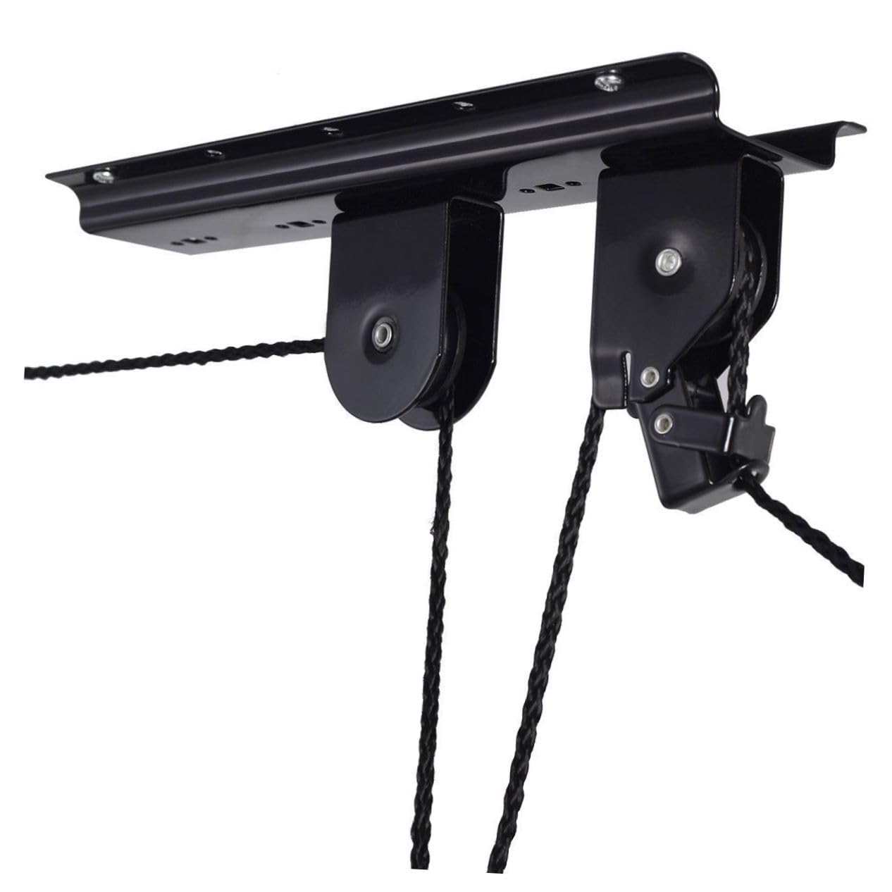 

Gogogmee Настенный крючок Вертикальная вешалка Подъемник для хранения велосипедов Настенное хранение велосипедов Настенная стойка для велосипеда Настенное крепление для велосипеда Крючок для шкива Потолок чёрный