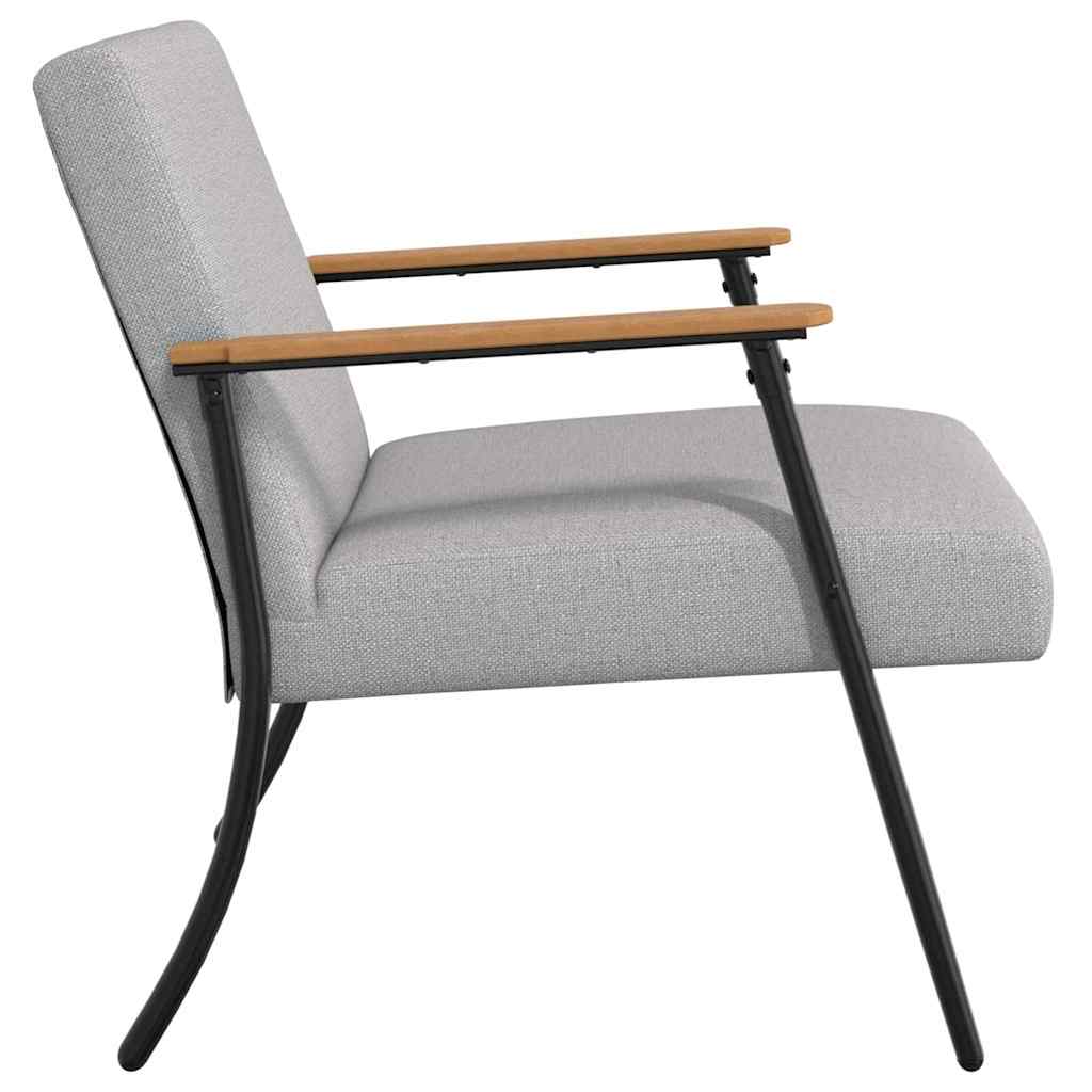 Cloud Grey Armchair Fabric