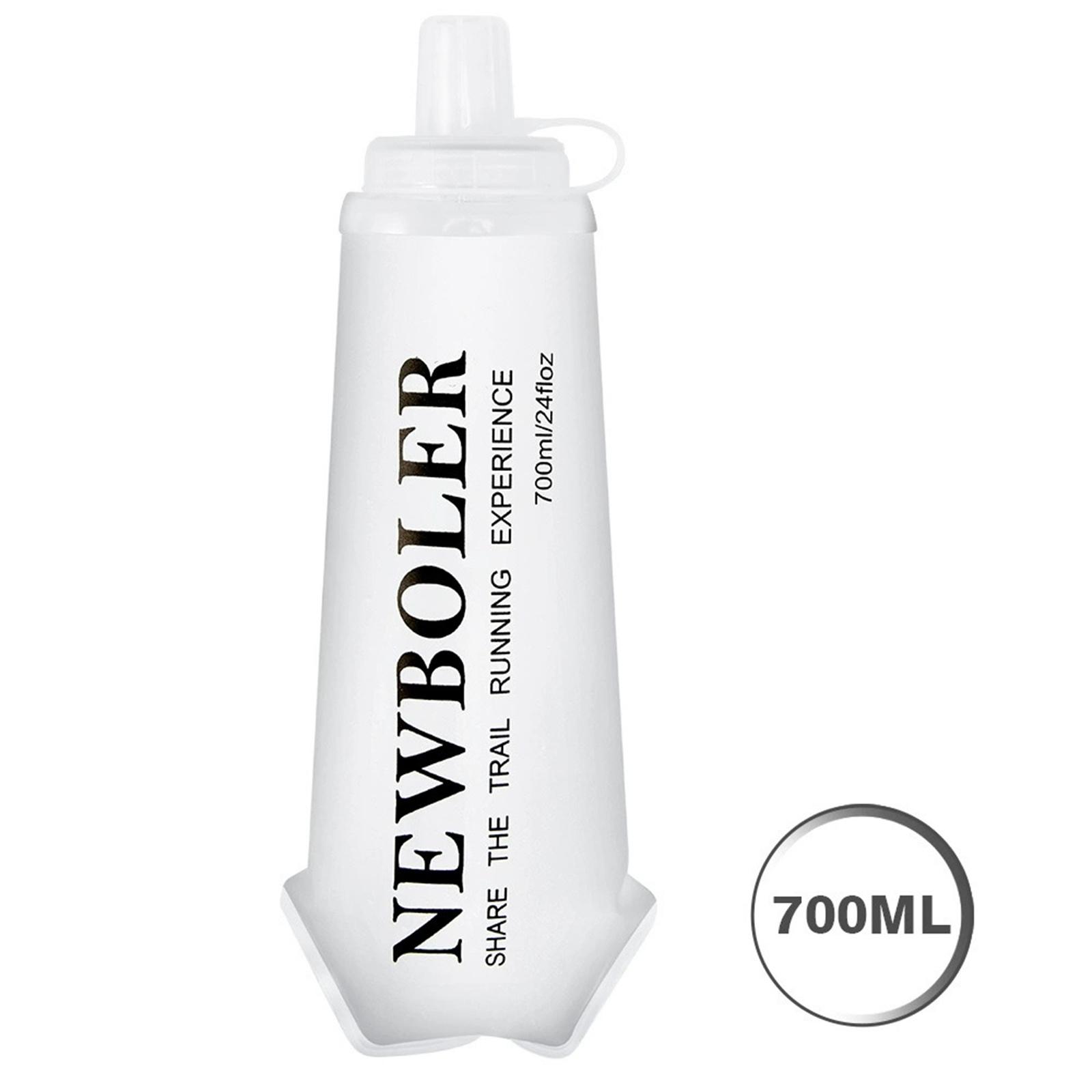 

Sports Soft Water Bottle – Foldable Outdoor Hydration Bottle for Running, Large-Mouth Portable Design S