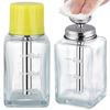 Nail Glass Bottle Press Funnel Press Type Bottle Nail Remover Water Empty Bottle Cleaning Liquid Crystal Hydraulic 180Ml