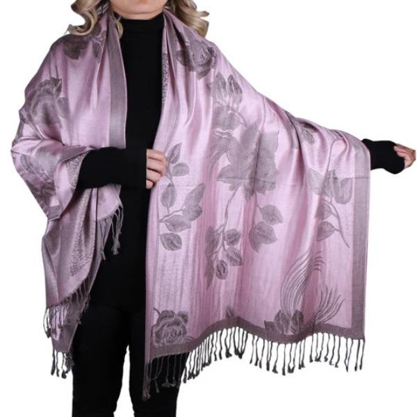 Luxury Brand Autumn And Winter Imitation Cashmere Cashmere Jacquard Fringed Shawl Dual-Purpose Scarf High-End Atmosphere Women