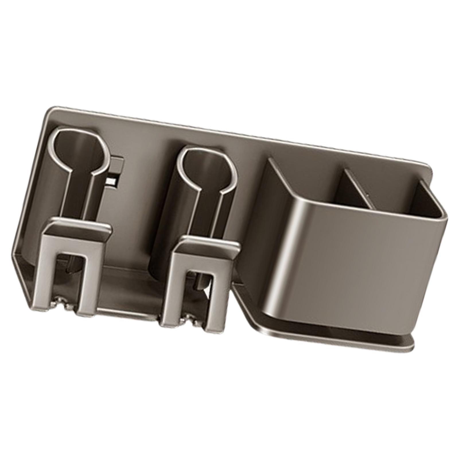 

Aluminum Toothbrush & Cup Holder Includes 2 Cups Waterproof Toothbrush Storage Rack Upgrades for Bathroom Storage