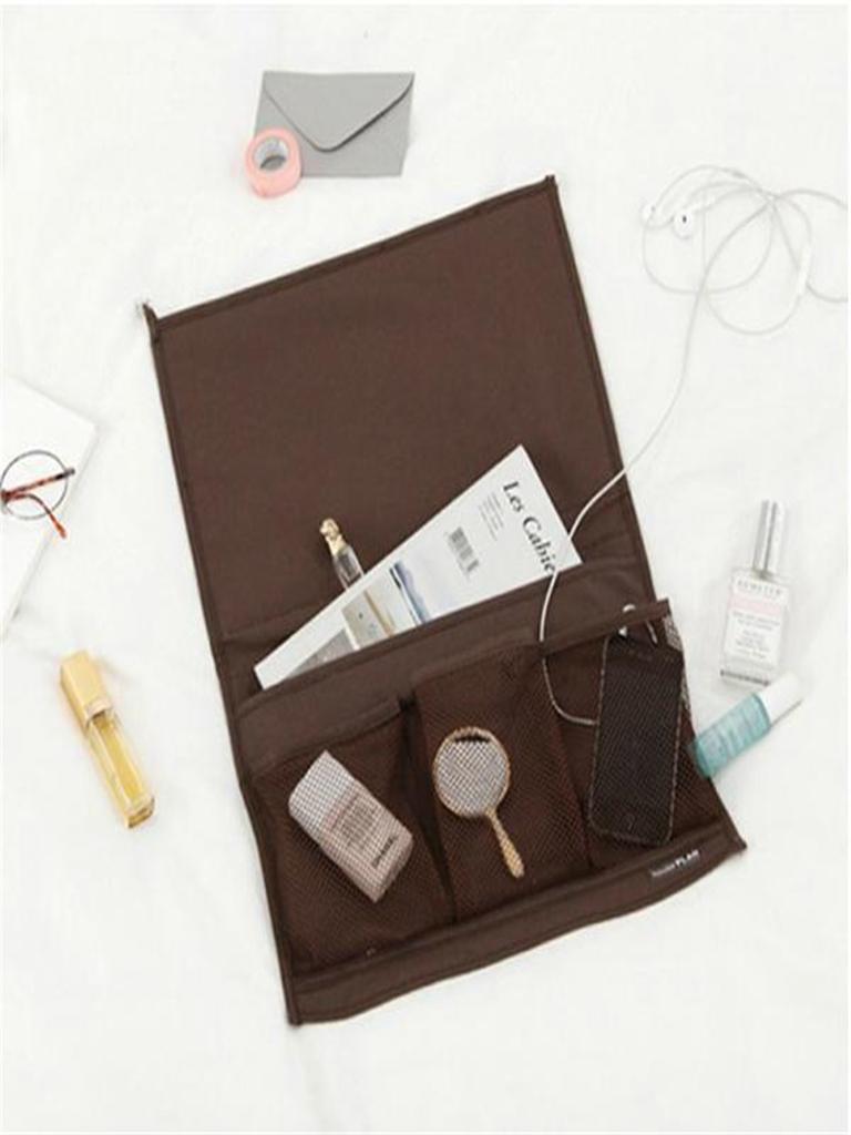 Hanging Household Remote Control Storage Bag Hanging Bag Sofa Armrest Dust Bag Simple Bedside Storage Bag