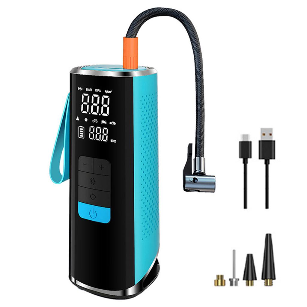 Outdoor Tire Inflator Portable Cordless Air Pump for Car Tires Bike Tire Swiming Rings Basketball