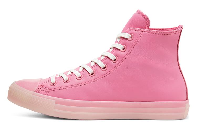 Converse Neon Leder Chuck Taylor All Star High Top 'Neon Pink' 166568C 36