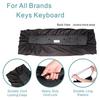 Black Dust Cover for 88-Key Electric Piano, 61-Key Electronic Keyboard, and Children's Keyboard
