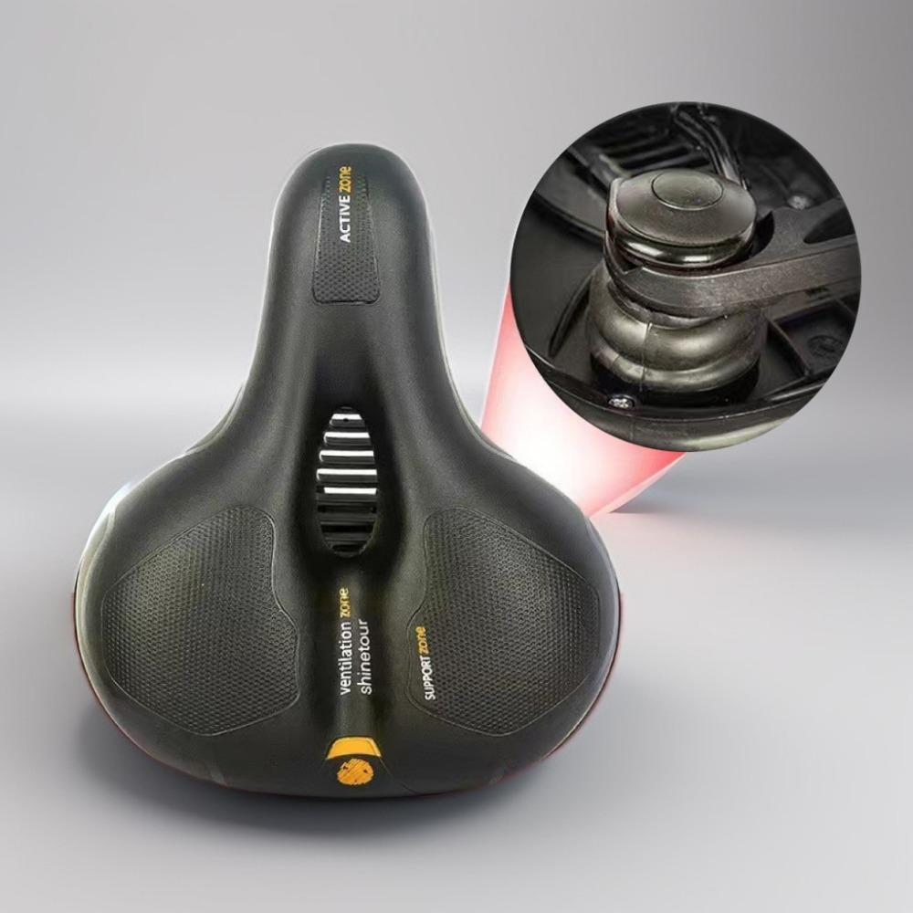 

Велосипедное седло подушка сиденья горного велосипеда полая большая попа удобное, амортизирующий шар полый дышащий, универсальное сиденье All