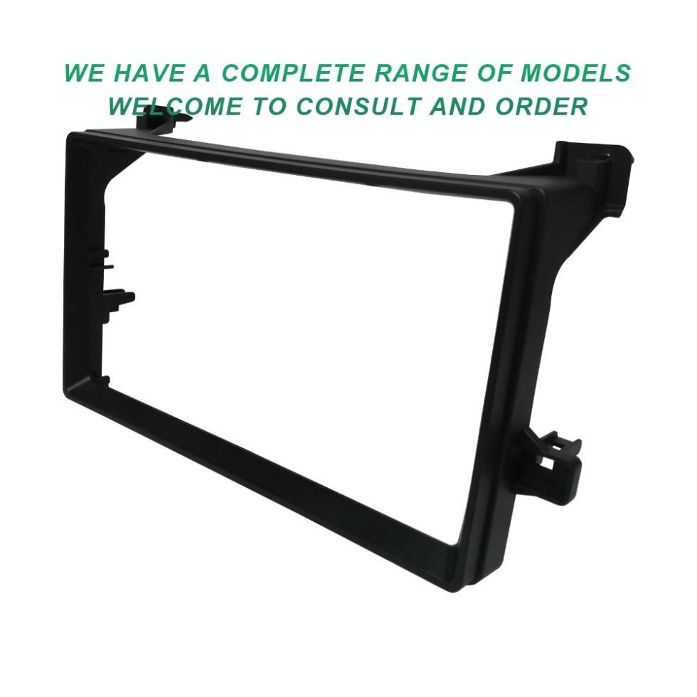 Car Audio Fascia Frame Multimedia Playerdvd Player Panel for Toyota Prius Xw50 2015 2016 2017 2018 2019 2020 Adapter Cove